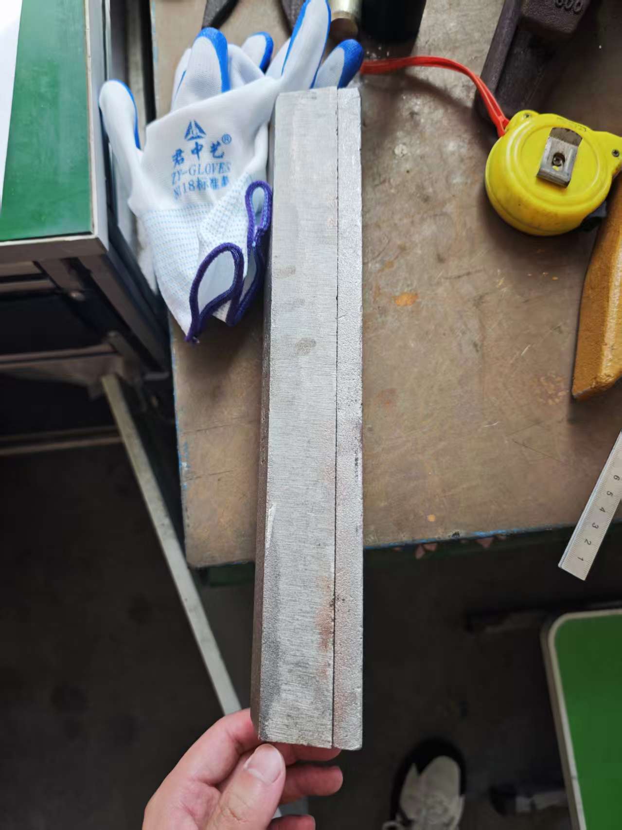 DLP-1887 Casting GRIZZLY BAR white iron and mild steel 311x67x57x(38+12=50)