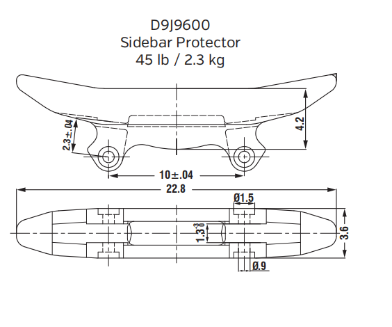 9J9600 Protector for Large Mining Shovel & Excavator Components