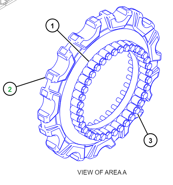 6020B 6020 CAT 471-7760 Hydraulic Shovel Sprocket For mining 