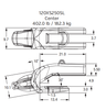 120XS250SL Shroud Adapter with Side Lock | for XS250 Series Bucket Teeth | Fits Giant Excavators