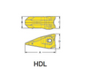 P050HDL WA600 Loader mining Bucket Teeth K prime