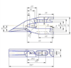 3536.01.00.001 | EKG-81/10 BUCKET TOOTH | High-Performance GET for EKG-8I & EKG-10 Shovels
