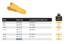 232-0173 K170 Tooth for Caterpillar Mining Shovels | Heavy-Duty Rock Point