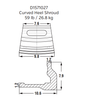 1571027 Heel Shroud for Large Mining Shovel Buckets