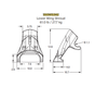 550WS342 Bucket Shroud - Compatible with XS342RC Tooth and 475XS152CR Adapter