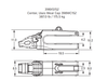 398XS152 Shroud Adapter for XS152 Series Bucket Teeth | Fits Giant Excavators | Heavy-Duty Mining