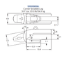 1310XS85SL Shroud Adapter with Side Lock | for XS85 Series Bucket Teeth | Fits Caterpillar 390 Excavator