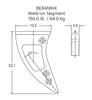 Caterpillar Ripper Shank | 8E-8418-HX | for Ultra-Class Hydraulic Excavators (e.g., 390F, 374F)