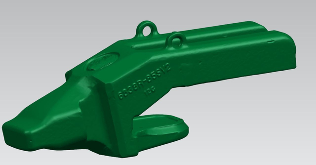 6838R-85SV2 BACKHOE Shovel Dipper Heavy Long CL Bucket Teeth Point adapter 1-1/2 Top Leg Straddle