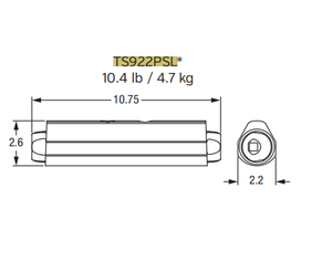 TS922PSL Locking Pin for Tooth Adapter and Mining Bucket Assembly
