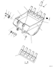 61QE-31380 OEM Hyundai ROCK TIGER TOOTH POINT