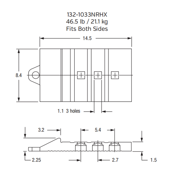 Bucket Segment 132-1033NRHX for Komatsu WA800 / WA900 Wheel Loader Bucket