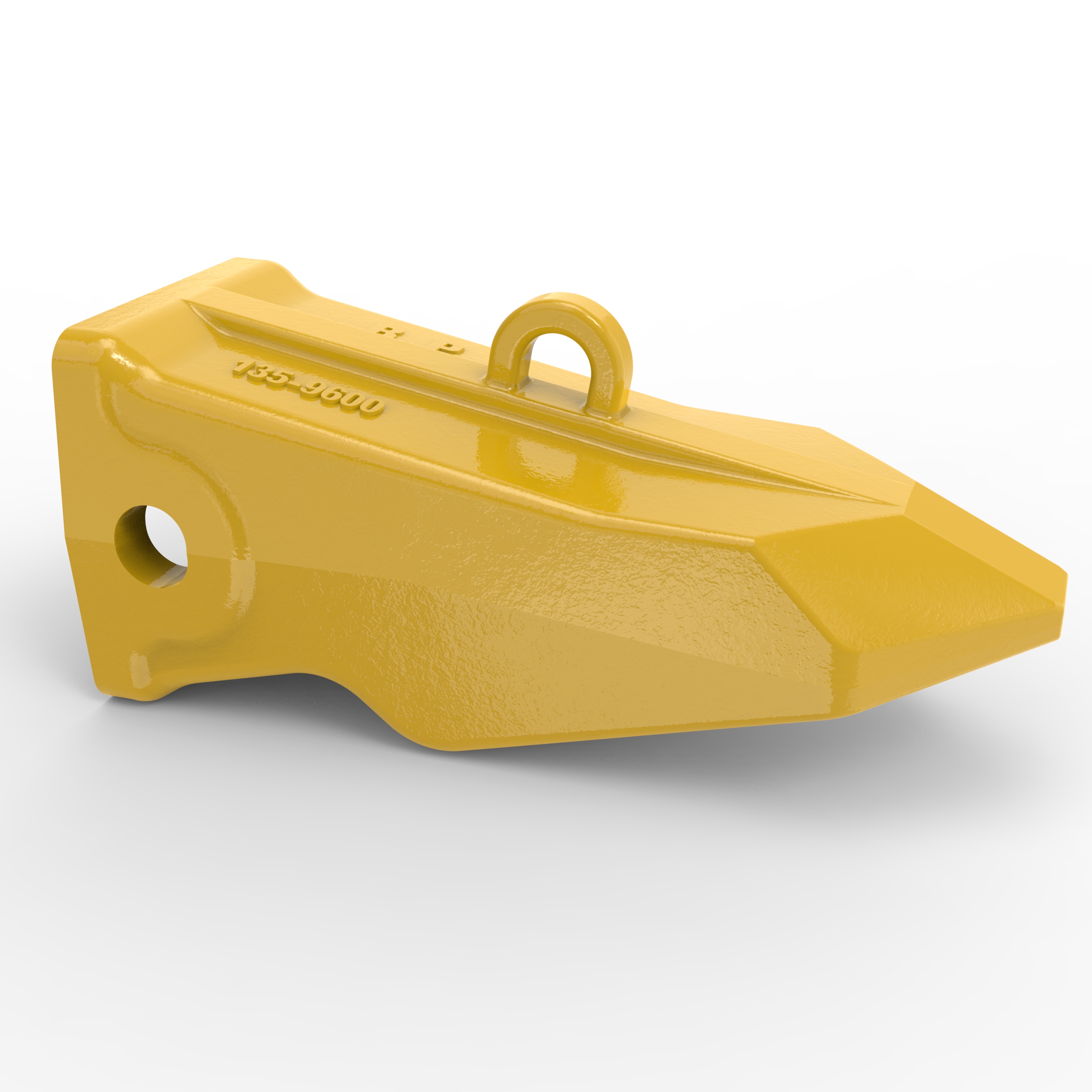 1359600 J600 Heavy Duty Rock Penetration Tooth - for Caterpillar® E375, 992D, 992G | Premium Alloy Steel Construction