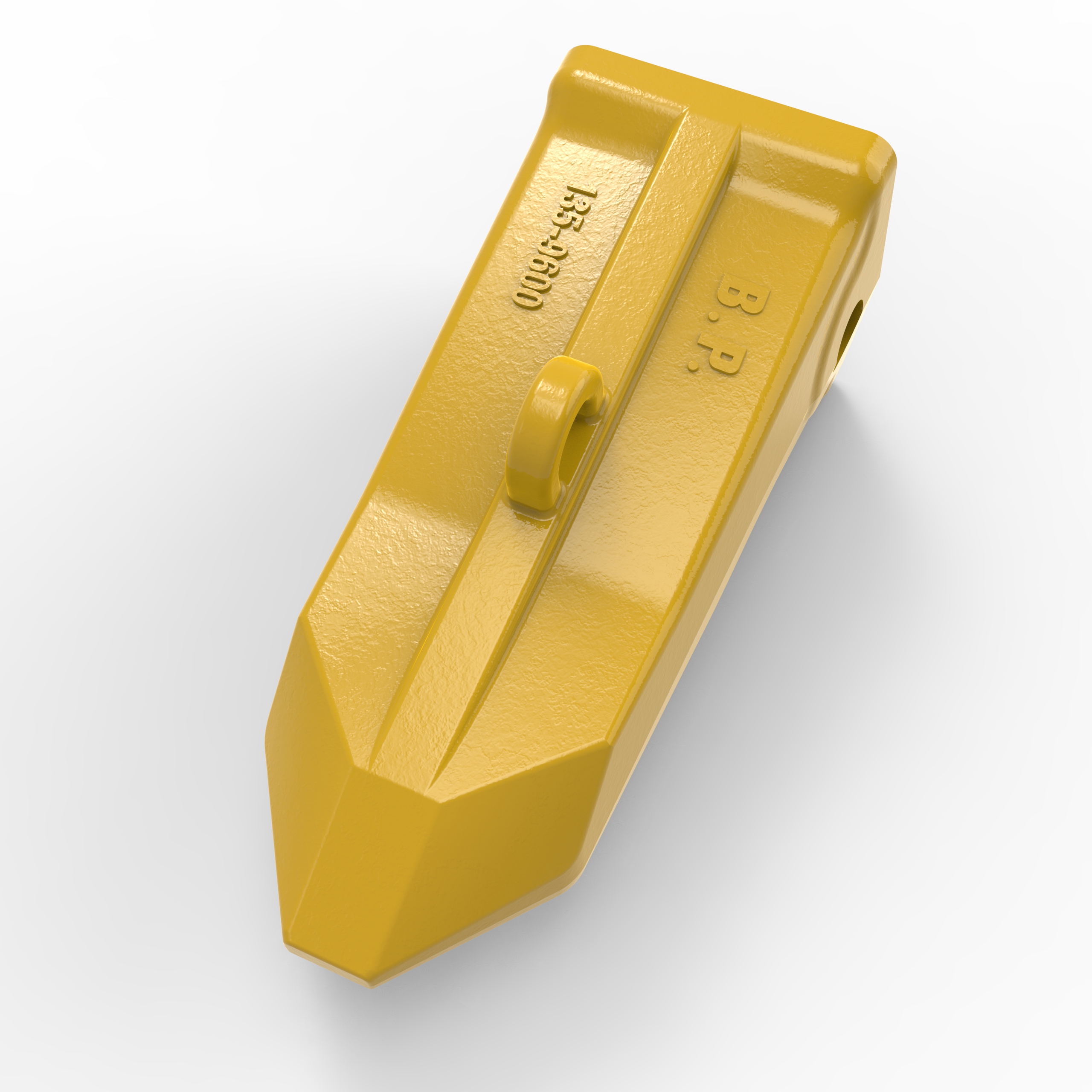 1359600 J600 Heavy Duty Rock Penetration Tooth - for Caterpillar® E375, 992D, 992G | Premium Alloy Steel Construction