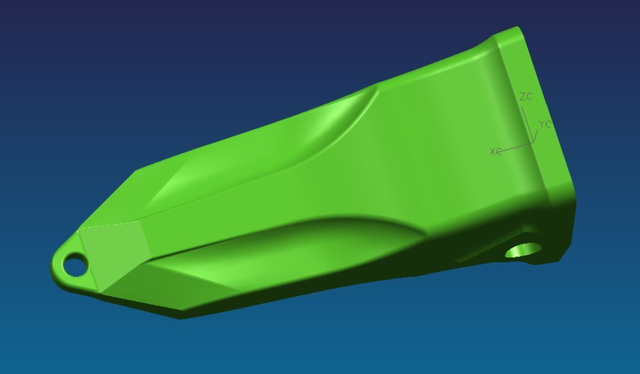 LC800RC J800 Tooth for Caterpillar E385,998 Mining Shovels | Heavy-Duty Rock Point