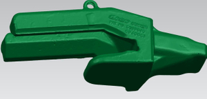 6838L-85SV2 BACKHOE Shovel Dipper Heavy Long CL Bucket Teeth Point adapter 1-1/2 Top Leg Straddle
