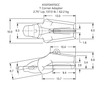 K1070M70CC Adapter - Compatible with Komatsu PC1070 Excavators