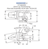 3022MXS10R Shroud Adapter for XS10 Series Bucket Teeth | Fits Komatsu PC200-8 Excavator | Heavy-Duty Construction