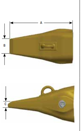  CAT 4562564 mining Shovel 6020 6020b Bucket teeth C85 Abrasion