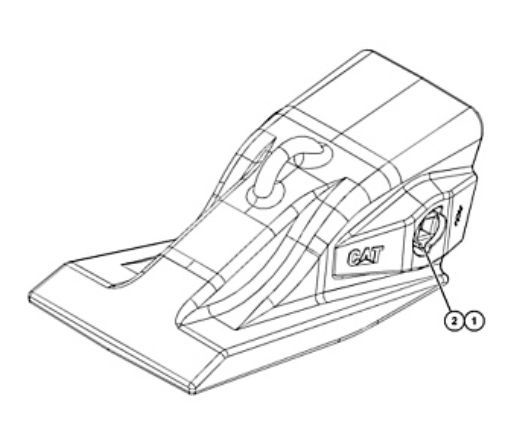 368-3864 | Heavy Abrasion Bucket Tooth for Caterpillar Wheel Loaders ...