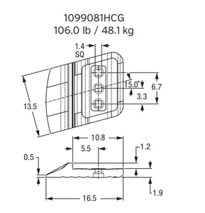 1099081HCG Bolt-On Segment for P&H 4100XPC / Bucyrus 495HR Mining Shovel