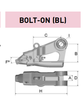 1MG30BL¹ – Excavator GET Component / Cast Lip – For 30-45 Ton Excavators