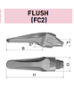 1MG30FC2 – Excavator GET Component / Bucket Tooth – For 30-45 Ton Excavators