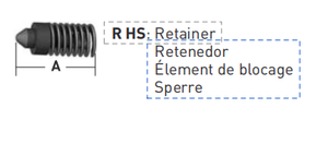 2MG30/80R HS – Lock / Retention Component – For Excavator GET System – For 30-80 Ton Excavators
