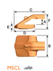 MSCL 800401 – Excavator GET Component / Shroud – For Large Mining Excavators