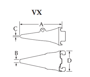 65SV2VX Penetration CL Bit For Komatsu PC200-300 / Caterpillar 320-330 / Hitachi ZX200-300 Medium-Large Excavators