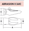 MC60AX1 – Excavator GET Component / Bucket Tooth – For 60-80 Ton Excavators