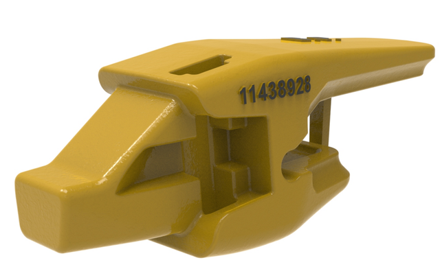 LA10TL25 VOE 11417190 Volvo Loader TL TOP LEG 1 1/2 (LONG TOP LEG) ADAPTERS Edge Thickness 25mm 