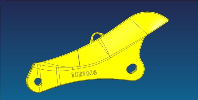 132-1016 Replacement Shank Protector for CAT Bulldozer D11 1321016