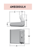 4MB300ULH – Excavator GET Component / Bucket Tooth – For 300 Ton Excavators (ULH Type)