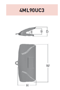 4ML90UC3 – Excavator GET Component / Bucket Tooth – For 90 Ton Excavators (UC3 Type)