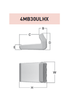 4MB30ULHX – Excavator GET Component / Bucket Tooth – For 30 Ton Excavators (ULHX Type)