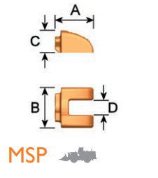 MSP 700424 – Excavator GET Component / Protection Plate – For Mining Excavators
