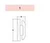 RN0120601 – Lock / Retention Component / Pin – For Excavator GET System