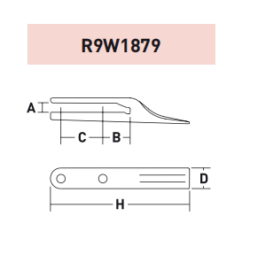 R9W1879 – Lock / Retention Component / Pin – For Excavator GET System
