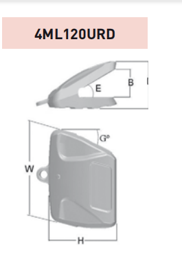 4ML120URD – Excavator GET Component / Bucket Tooth – For 120 Ton Excavators (URD Type)