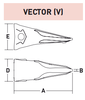 MC70V1 – Excavator GET Component / Bucket Tooth – For 70-90 Ton Excavators