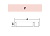 2MC45P1 / R4T1458-G – Lock / Retention Component – For Excavator GET System – For 45-60 Ton Excavators