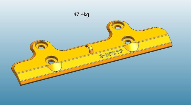 2174727TP 2174727 Wear Plates TOP COVER PLATE 