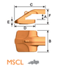 MSCL 800407 – Corner GET Component / Shroud – For Large Mining Excavators (100+ ton Class)